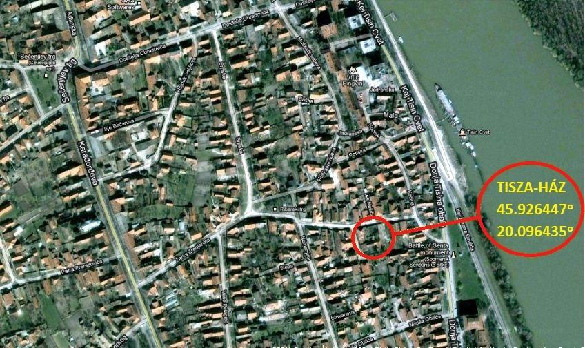 Guest House Tisza Haz Senta Dış mekan fotoğraf